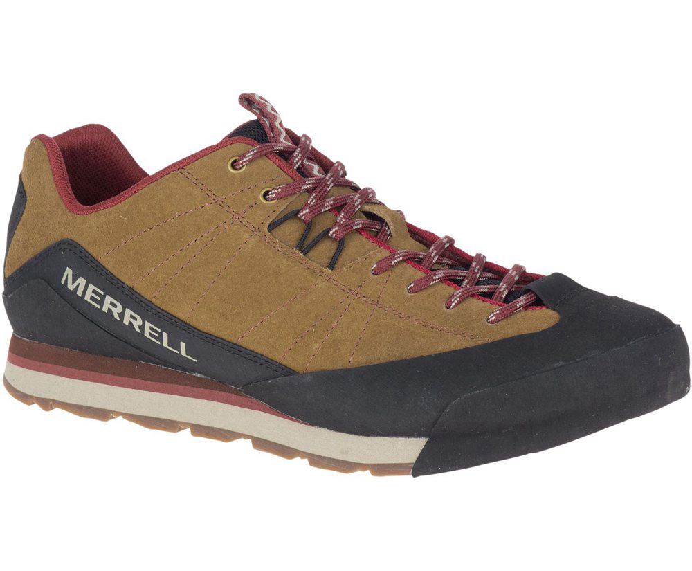 Merrell Sneakers Brown/Black - Catalyst Suede - Mens 29AKILNSB